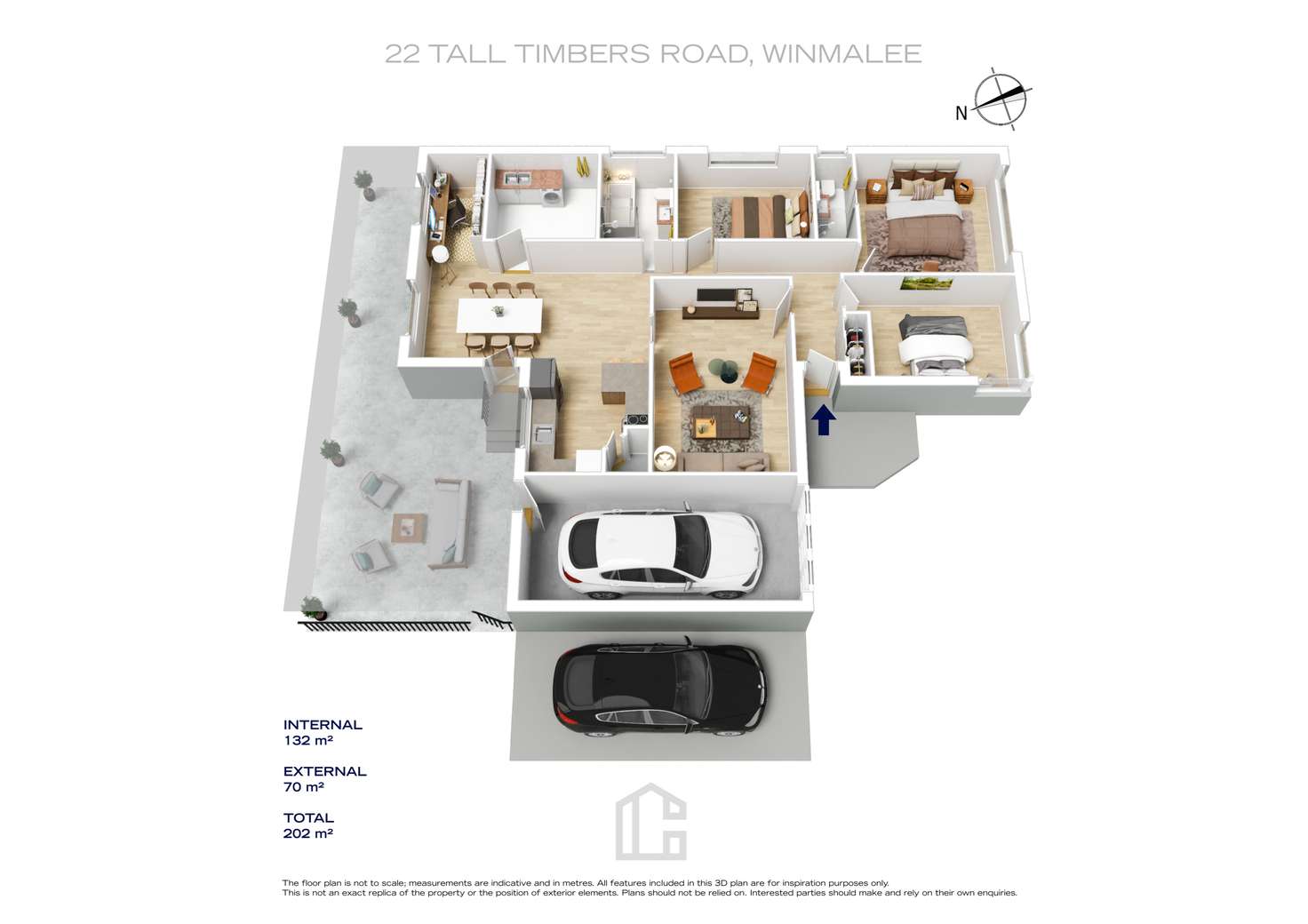 Floorplan of Homely house listing, 22 Tall Timbers Road, Winmalee NSW 2777
