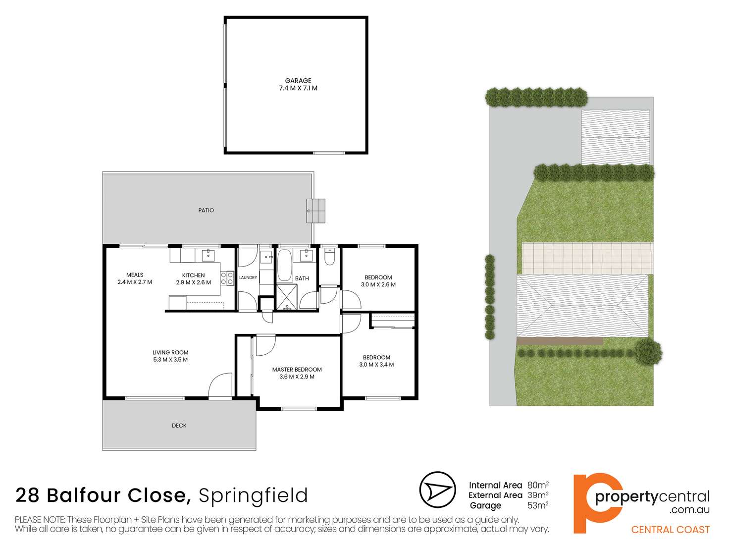 Floorplan of Homely house listing, 28 Balfour Close, Springfield NSW 2250