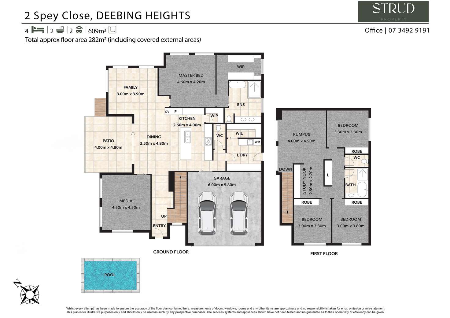 Floorplan of Homely house listing, 2 Spey Close, Deebing Heights QLD 4306