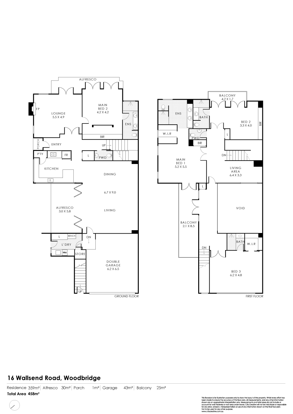 Floorplan of Homely house listing, 16 Wallsend Road, Woodbridge WA 6056