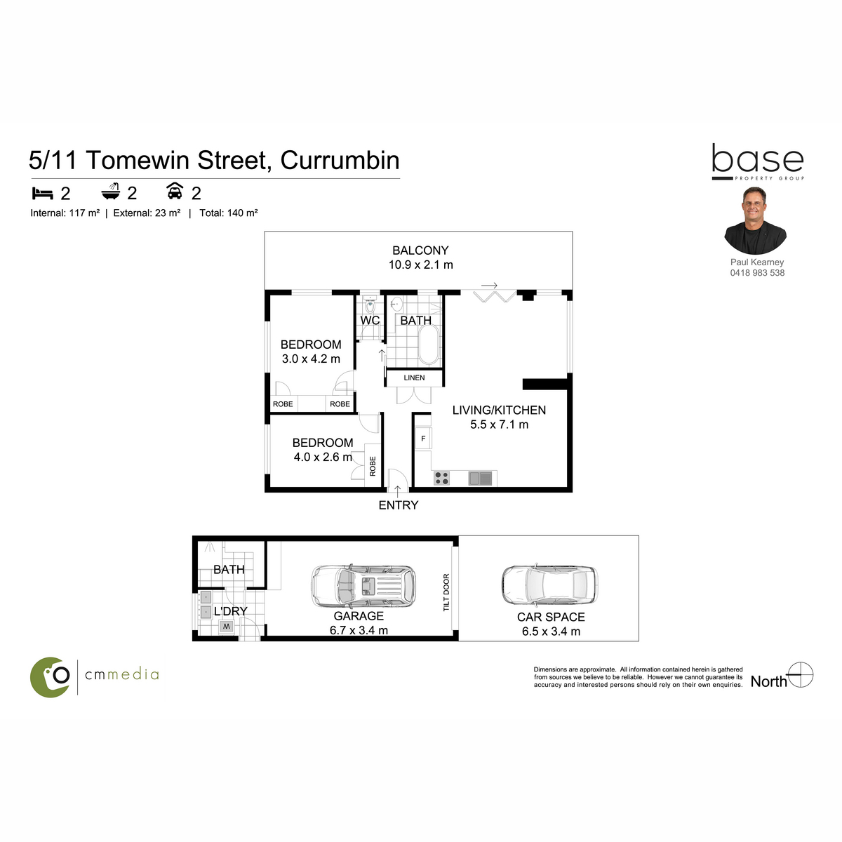 Floorplan of Homely apartment listing, 5/11 Tomewin Street, Currumbin QLD 4223