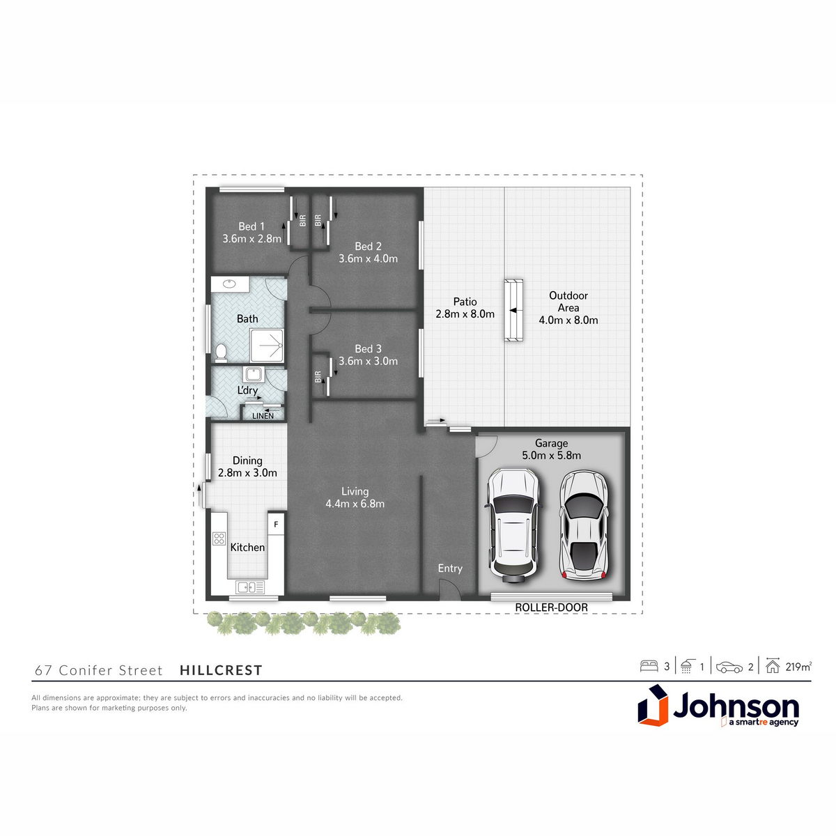 Floorplan of Homely house listing, 67 Conifer Street, Hillcrest QLD 4118
