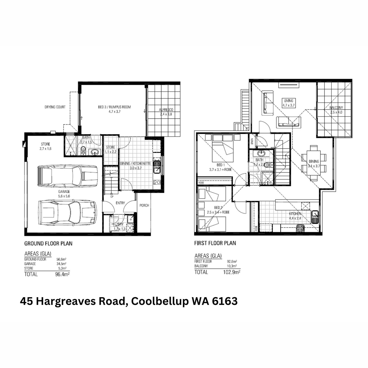 Floorplan of Homely house listing, 6/45 Hargreaves Road, Coolbellup WA 6163