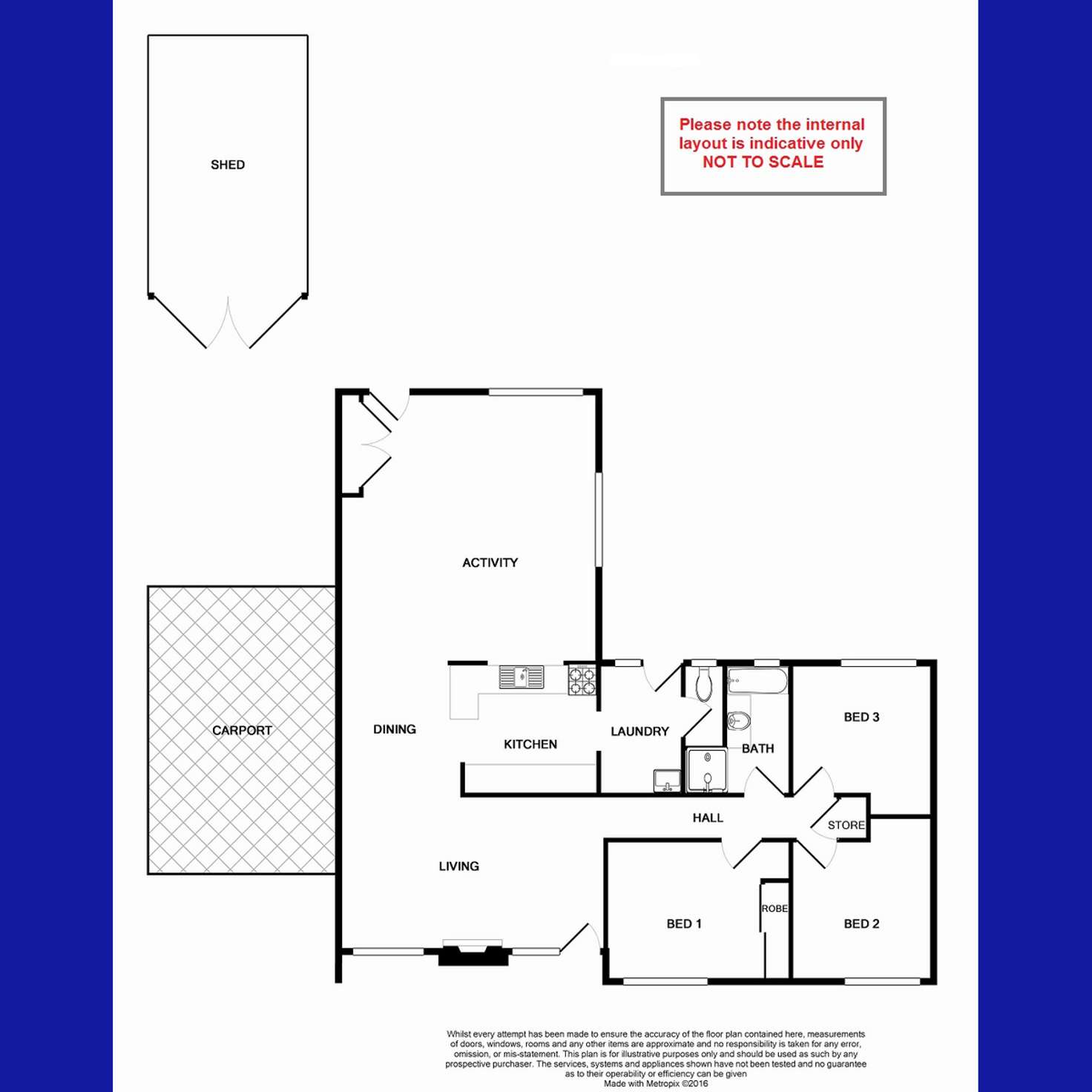 Floorplan of Homely house listing, 591 Metcalfe Road, Lynwood WA 6147