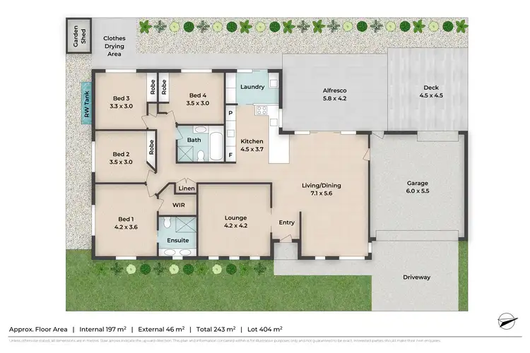 Floorplan of Homely house listing, 12 Hillside Circuit, Chermside West QLD 4032