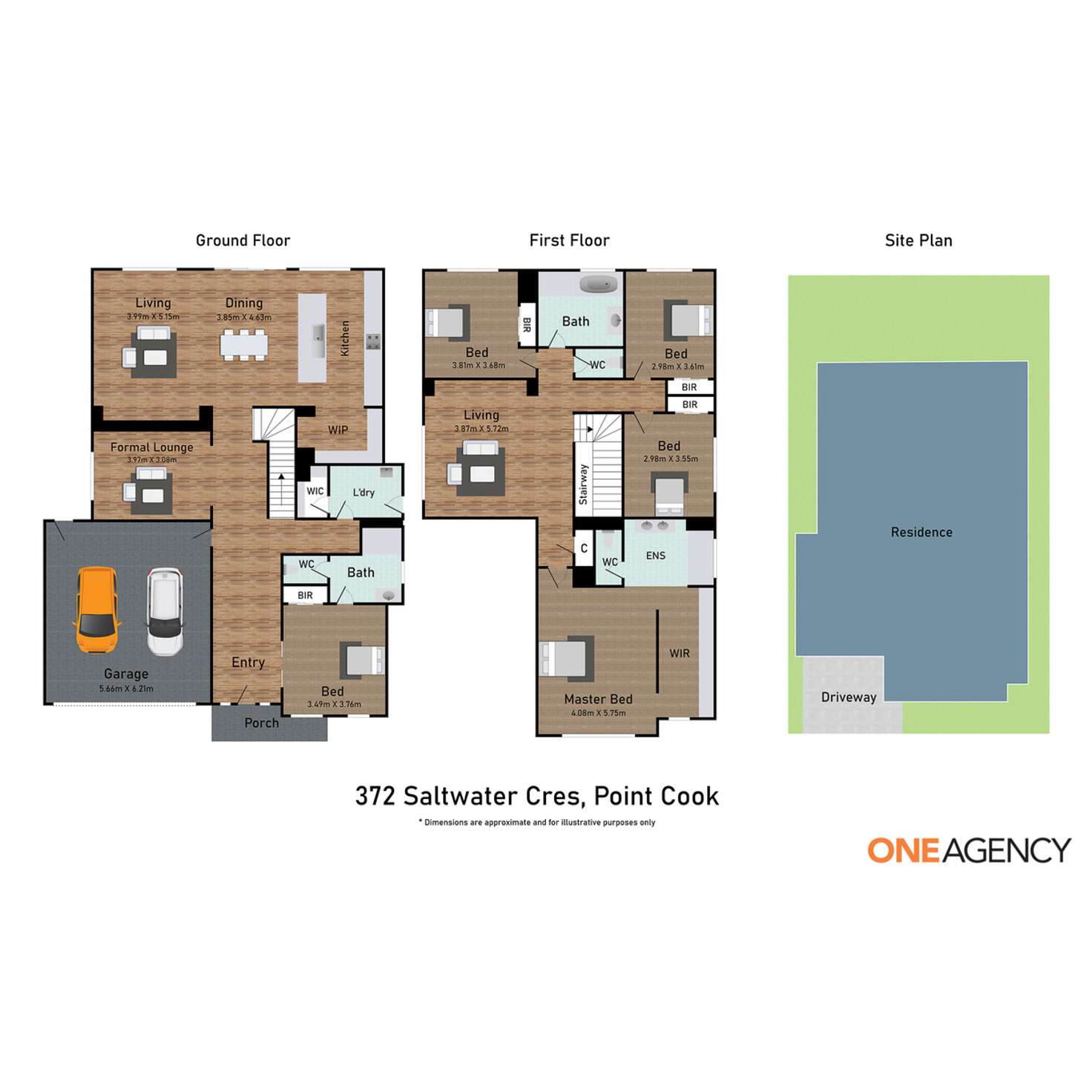 Floorplan of Homely house listing, 372 Saltwater Promenade, Point Cook VIC 3030