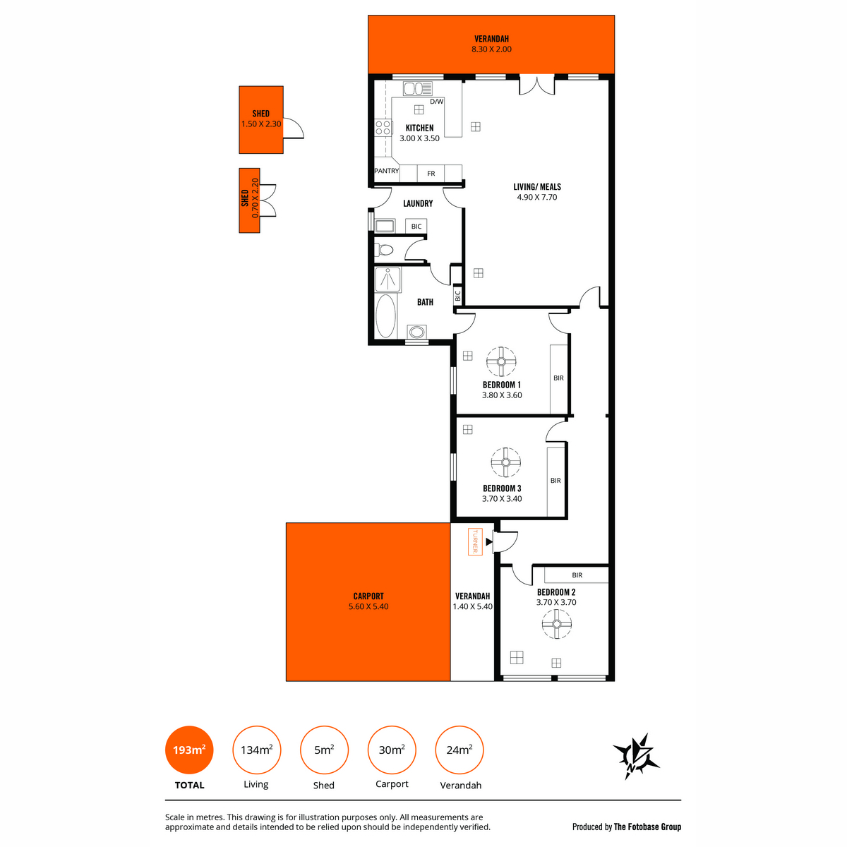 Floorplan of Homely house listing, 9 Aragon Street, Fullarton SA 5063