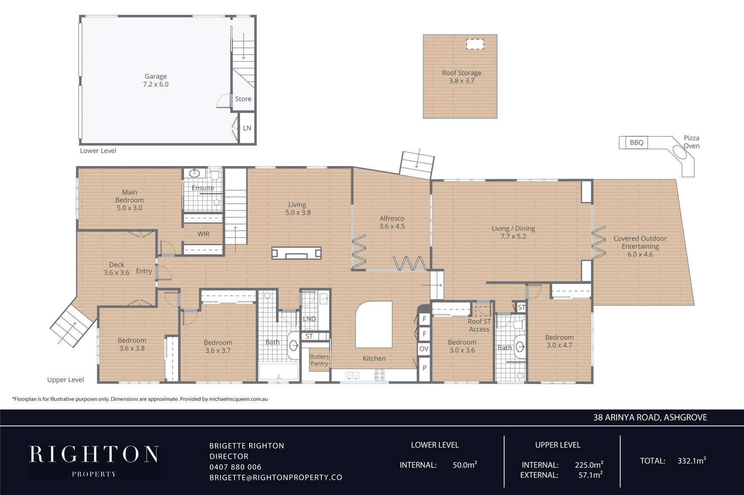 Floorplan of Homely house listing, 38 Arinya Road, Ashgrove QLD 4060