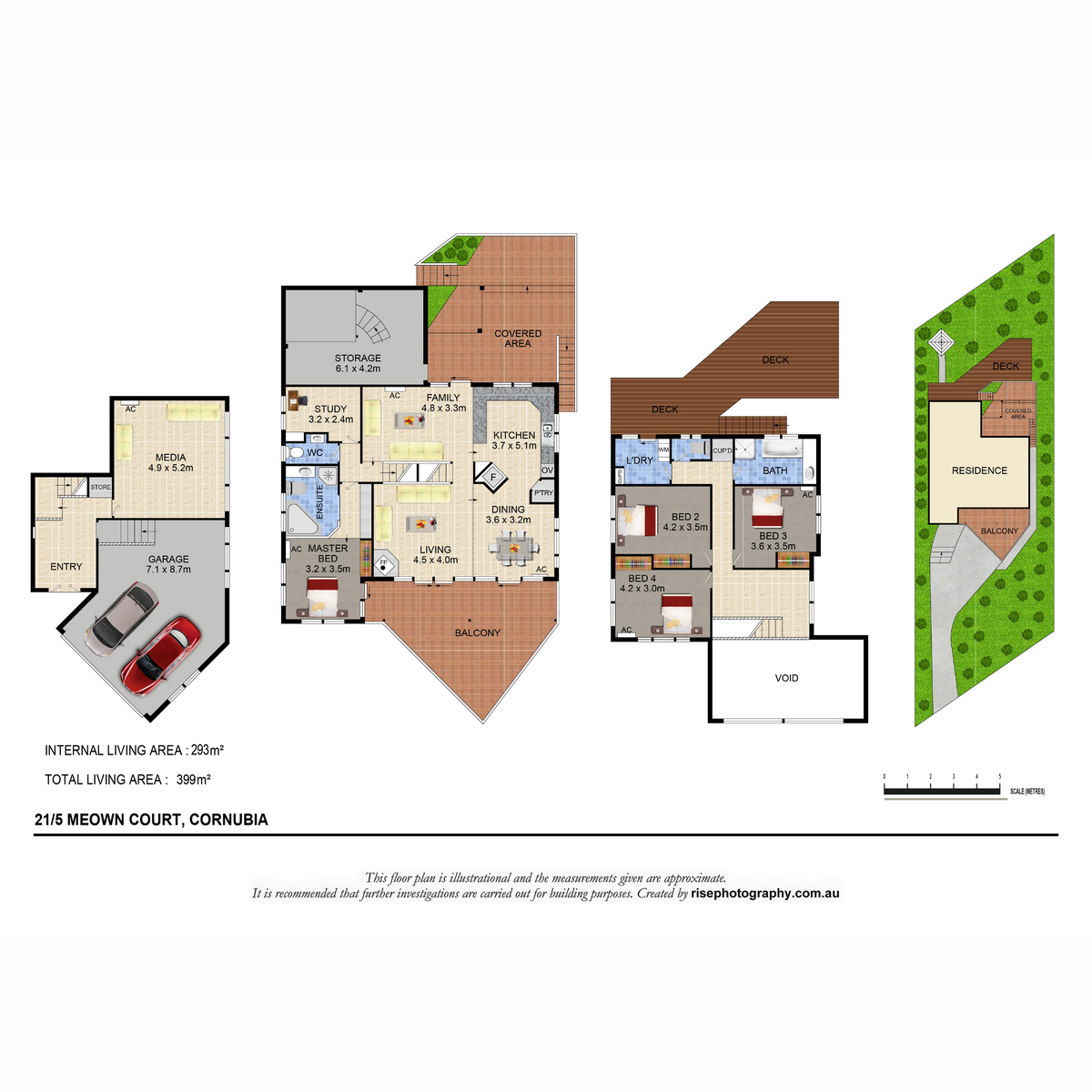 Floorplan of Homely house listing, 21/5 Meown Court, Cornubia QLD 4130