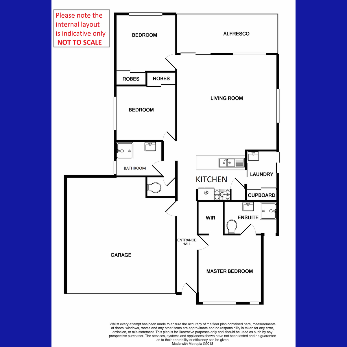 Floorplan of Homely villa listing, 32B Brandon Way, Lynwood WA 6147