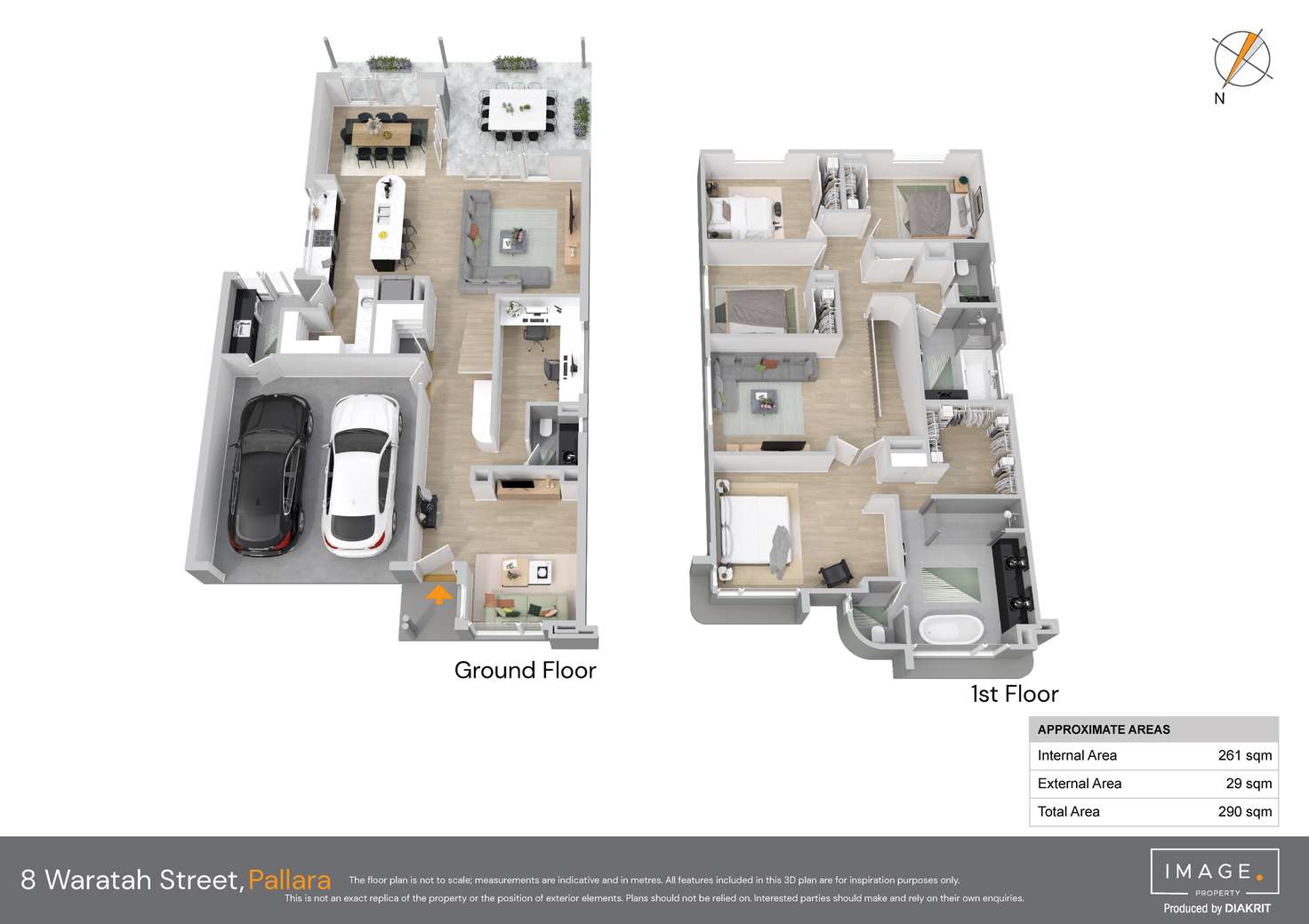 Floorplan of Homely house listing, 8 Waratah Street, Pallara QLD 4110