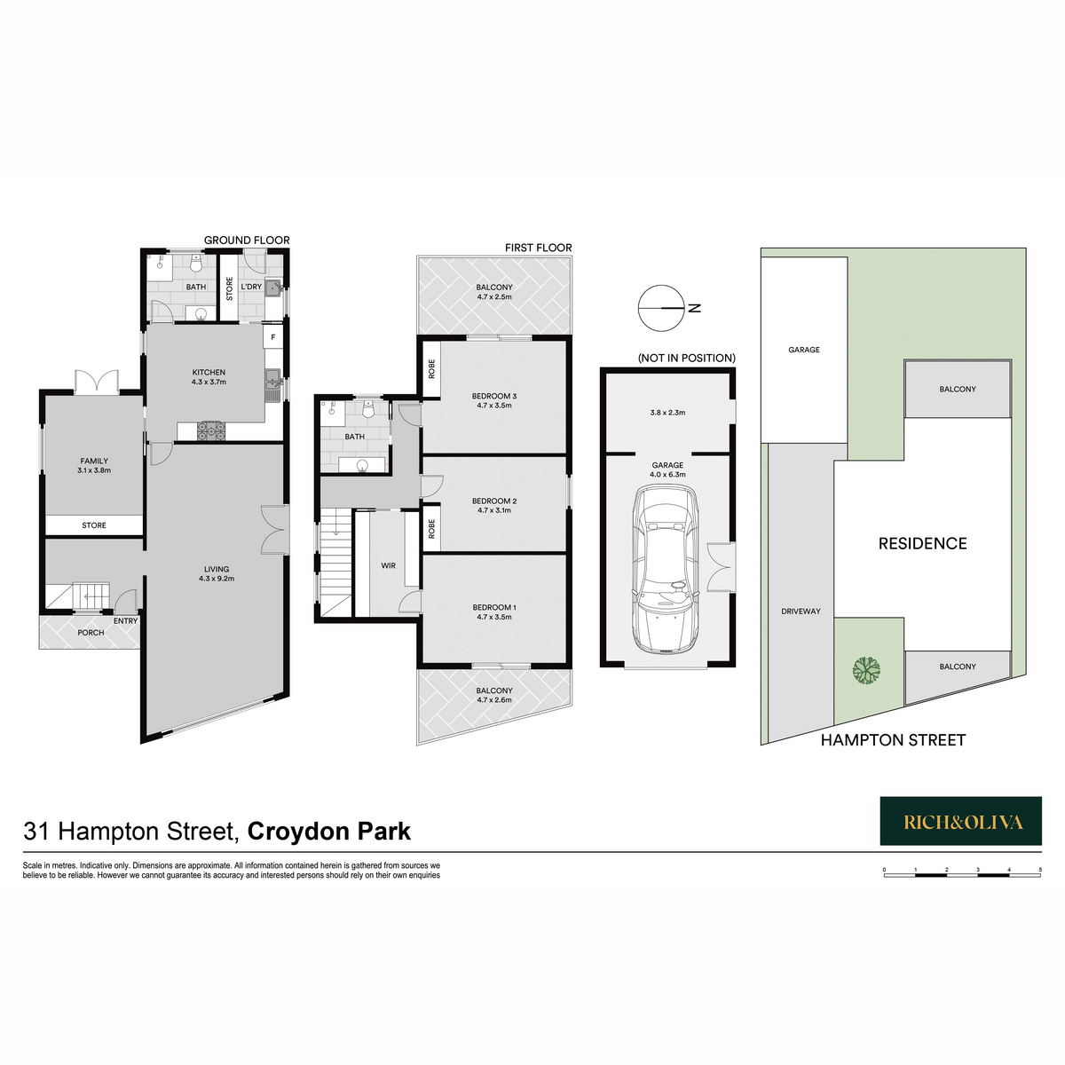 Floorplan of Homely house listing, 31 Hampton Street, Croydon Park NSW 2133