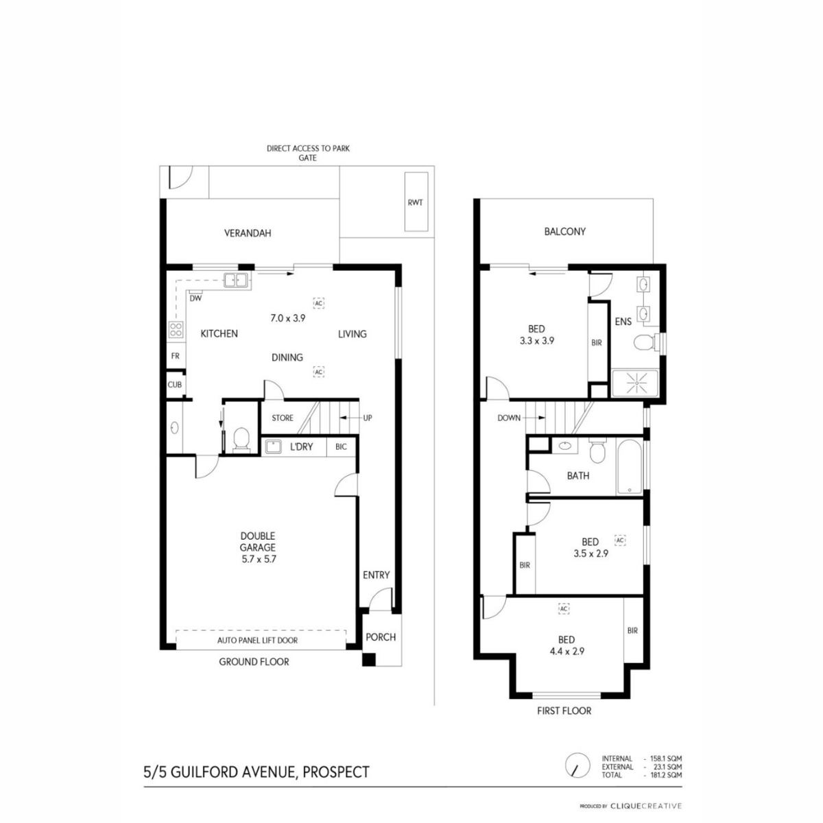Floorplan of Homely house listing, 5/5 Guilford Avenue, Prospect SA 5082