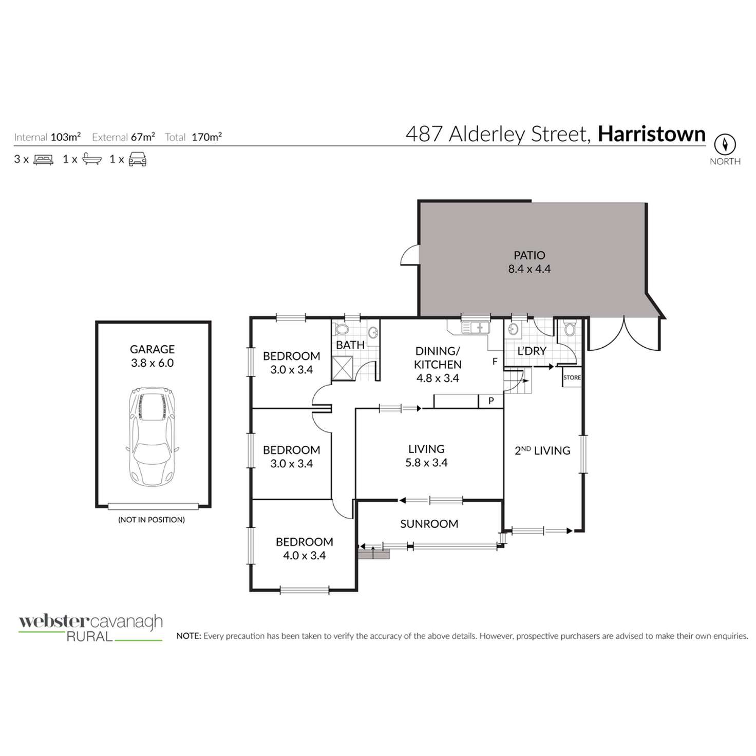 Floorplan of Homely house listing, 487 Alderley Street, Harristown QLD 4350