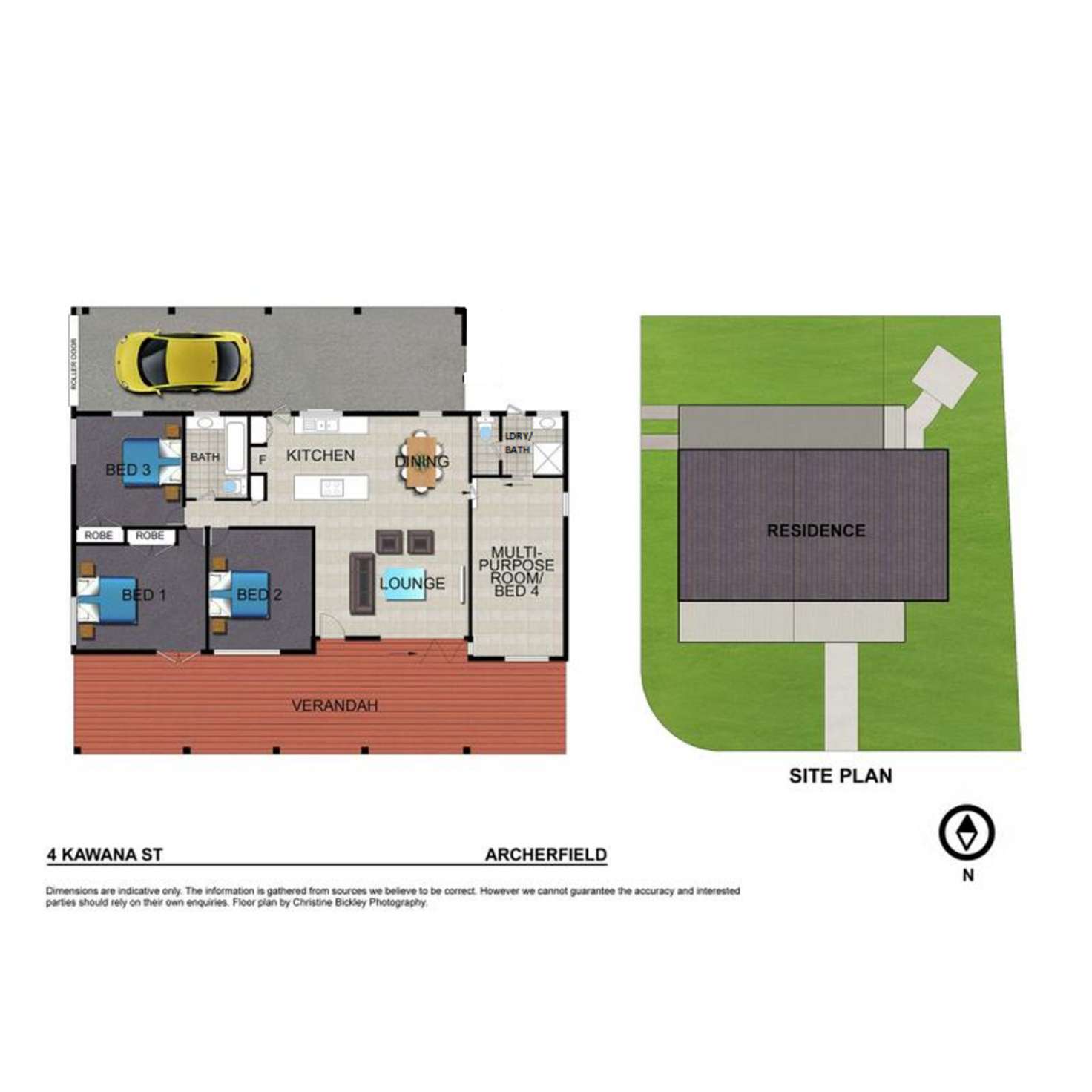 Floorplan of Homely house listing, 4 Kawana Street, Archerfield QLD 4108