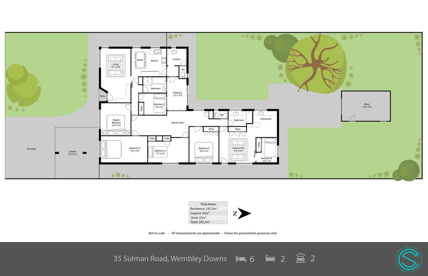 Floorplan of Homely house listing, 35 Sulman Road, Wembley Downs WA 6019