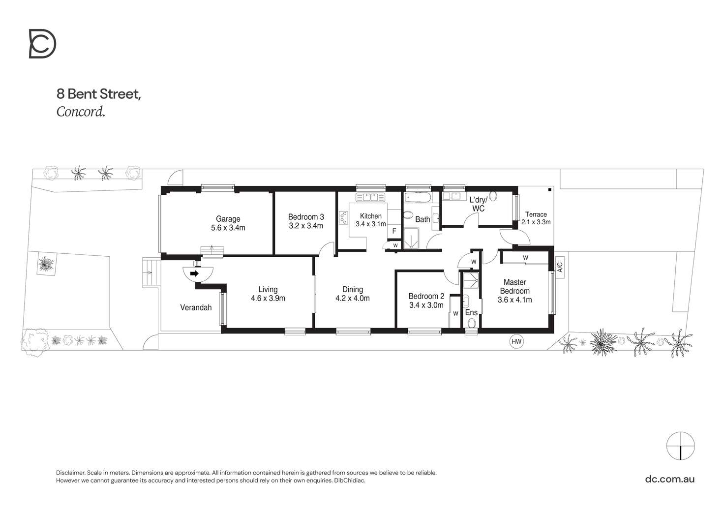 Floorplan of Homely house listing, 8 Bent Street, Concord NSW 2137