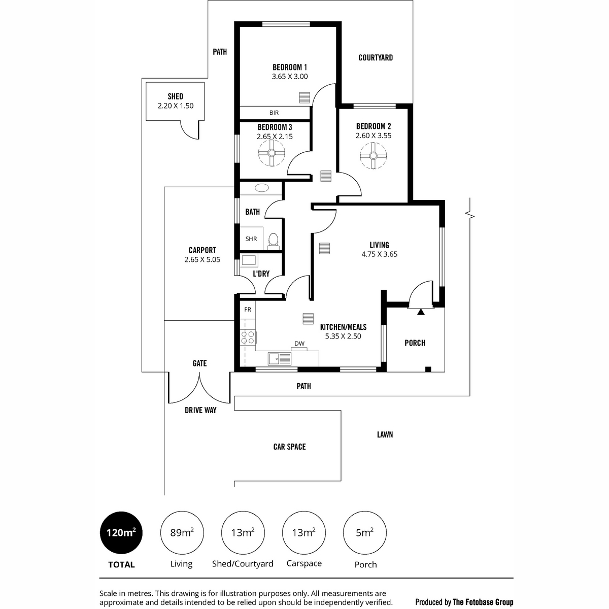 Floorplan of Homely unit listing, 19/22-26 Robert Avenue, Broadview SA 5083
