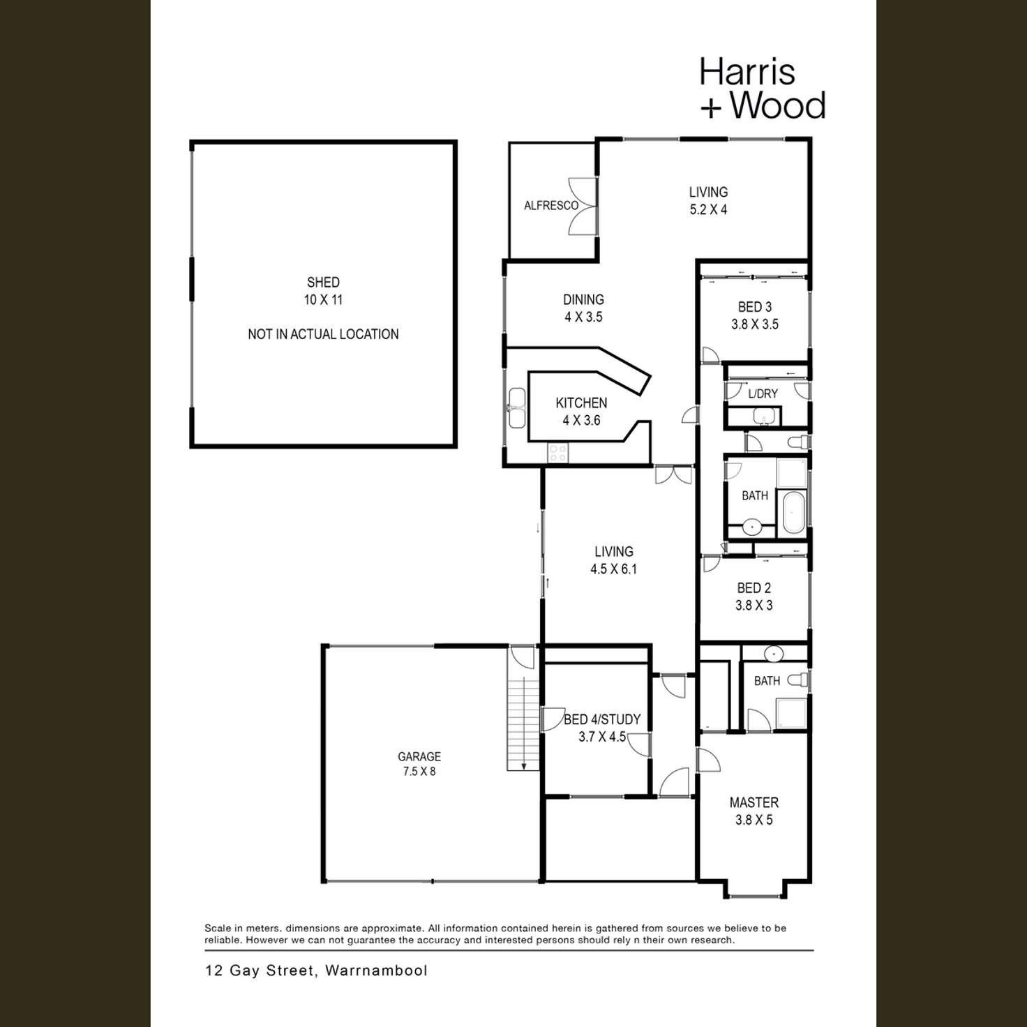 Floorplan of Homely house listing, 12 Gay Street, Warrnambool VIC 3280