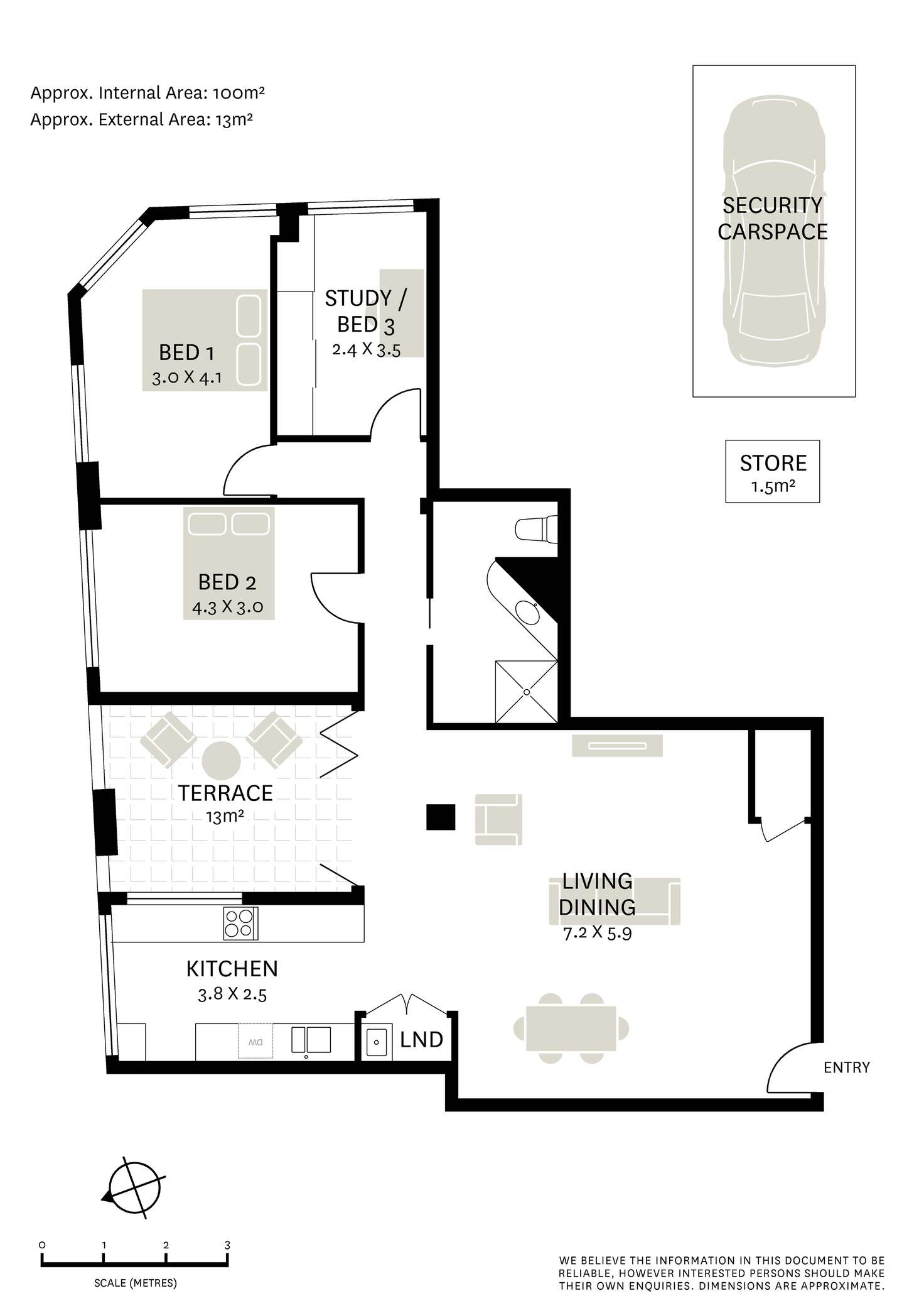 Floorplan of Homely apartment listing, 8/57-75 Buckland Street, Chippendale NSW 2008
