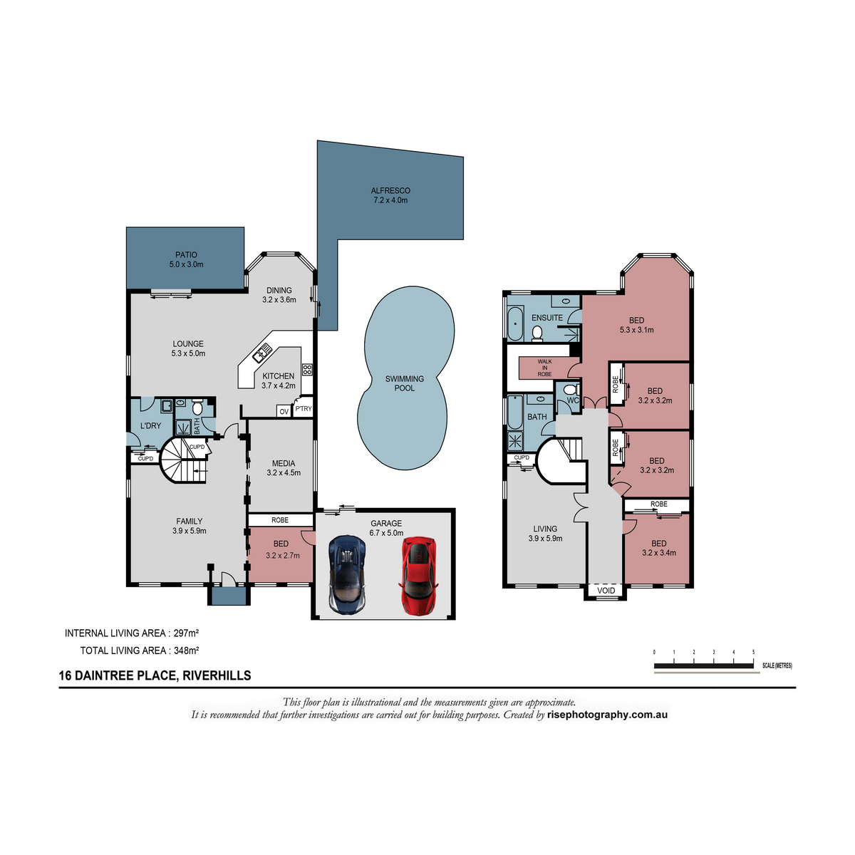 Floorplan of Homely house listing, 16 Daintree Place, Riverhills QLD 4074