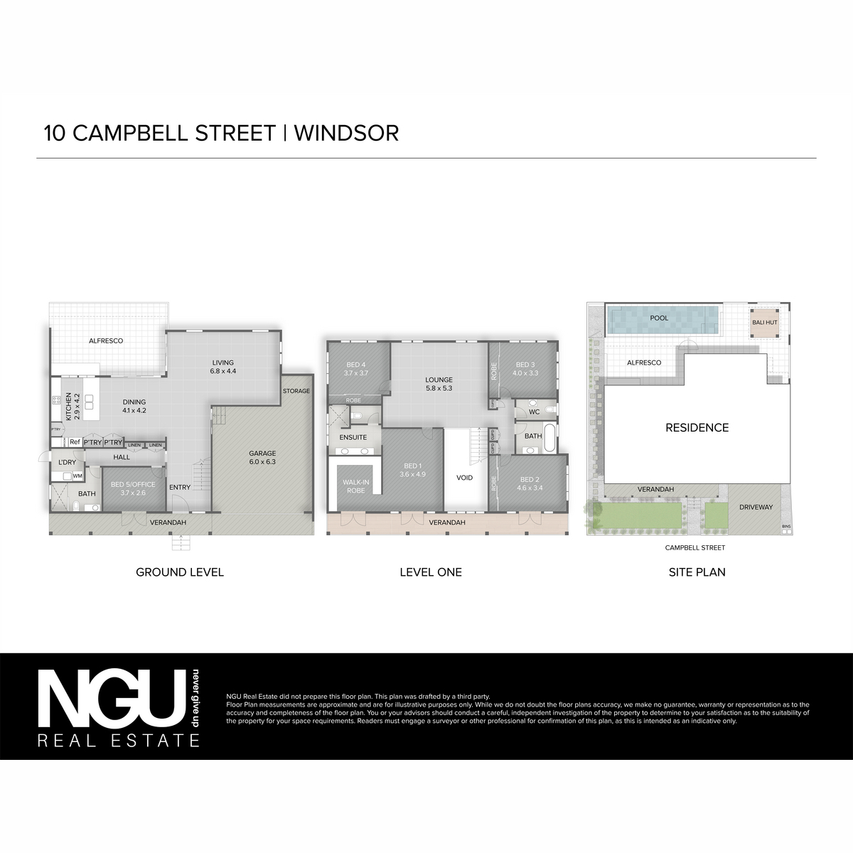 Floorplan of Homely house listing, 10 Campbell Street, Windsor QLD 4030