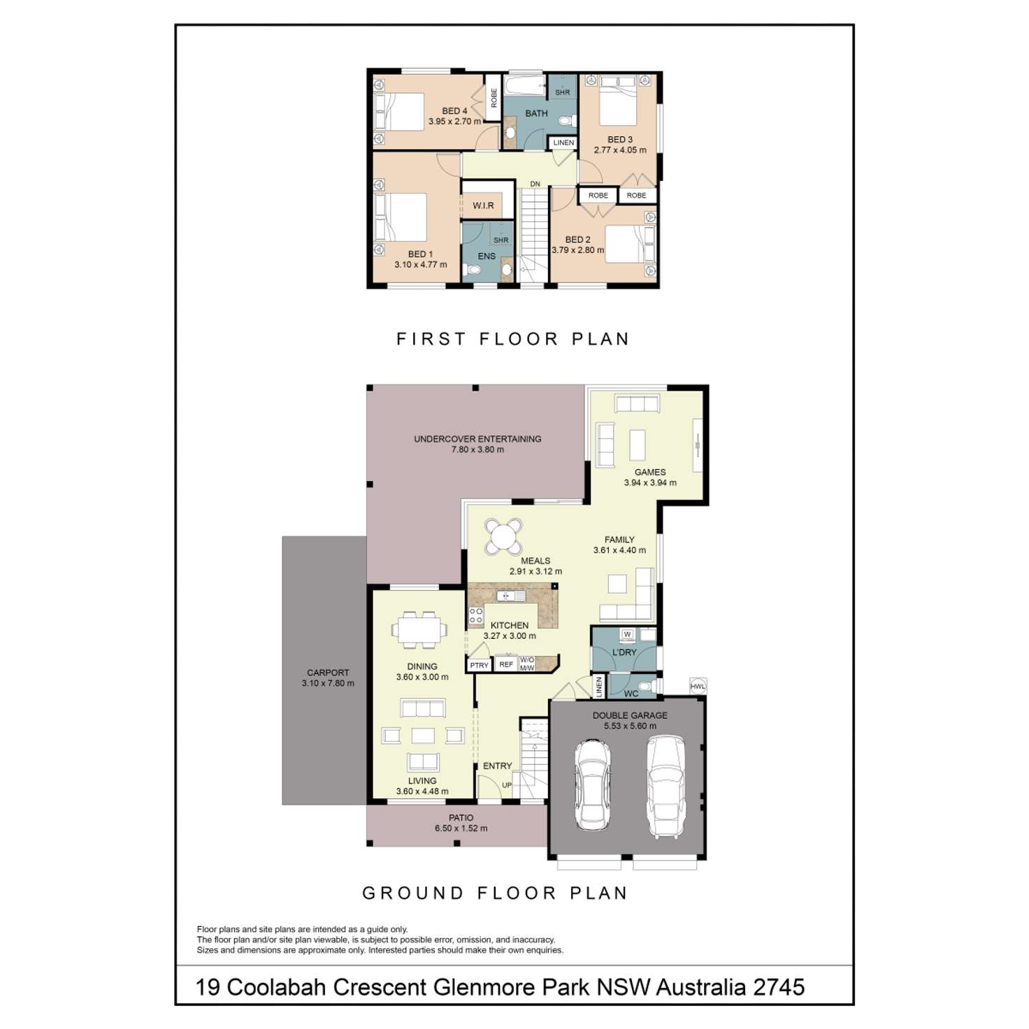Floorplan of Homely house listing, 19 Coolabah Crescent, Glenmore Park NSW 2745