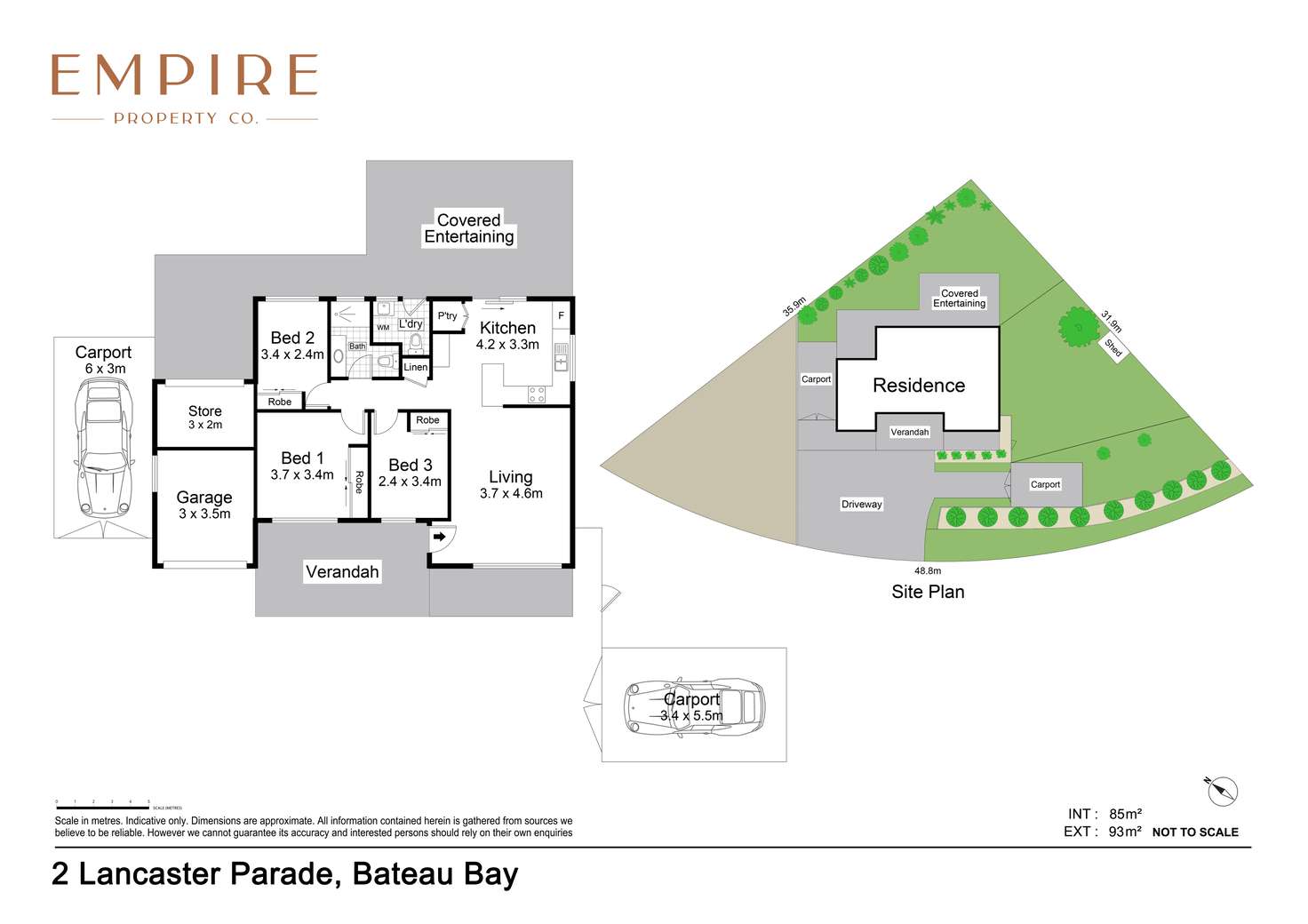 Floorplan of Homely house listing, 2 Lancaster Parade, Bateau Bay NSW 2261