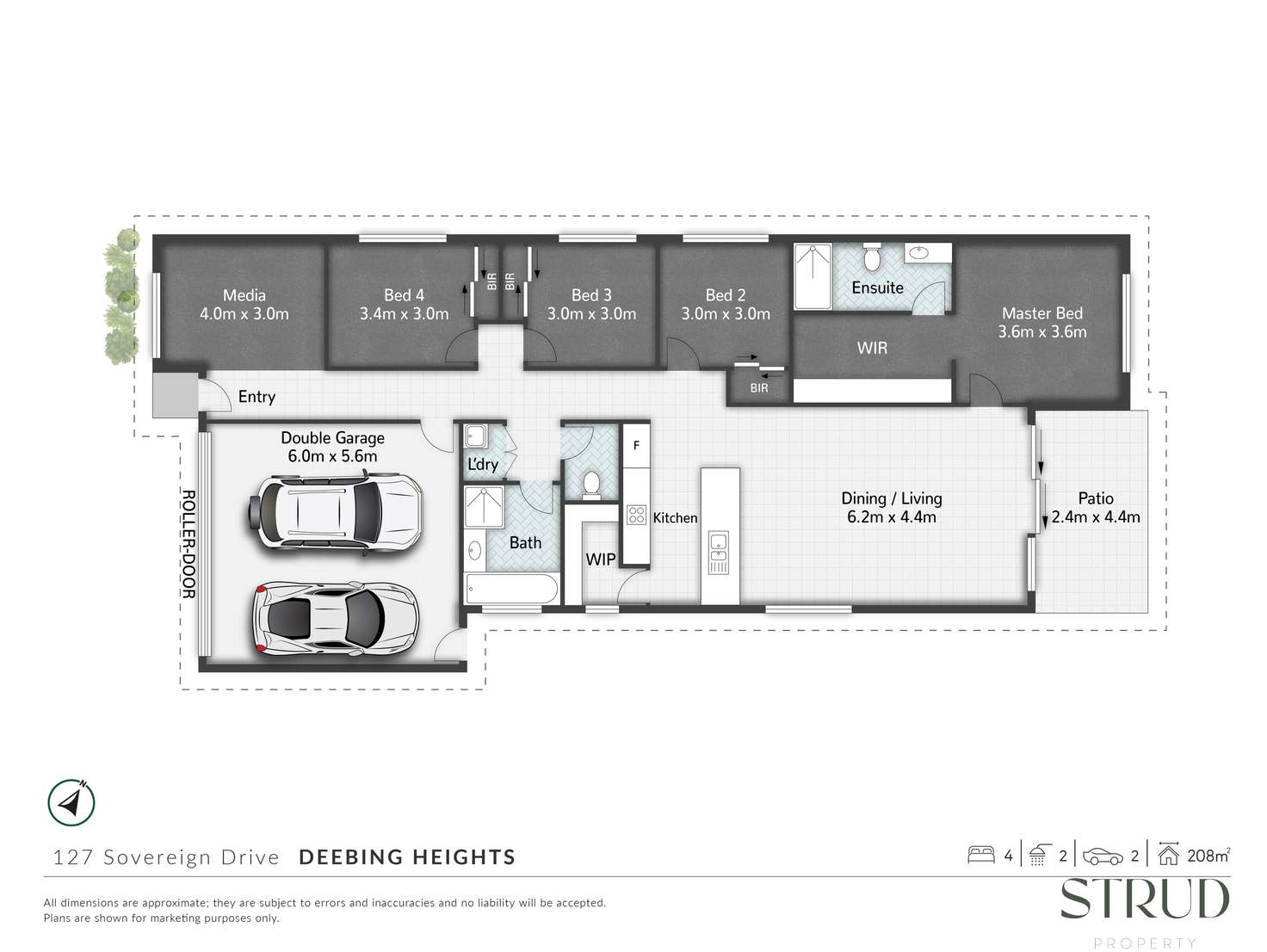 Floorplan of Homely house listing, 127 Sovereign Drive, Deebing Heights QLD 4306
