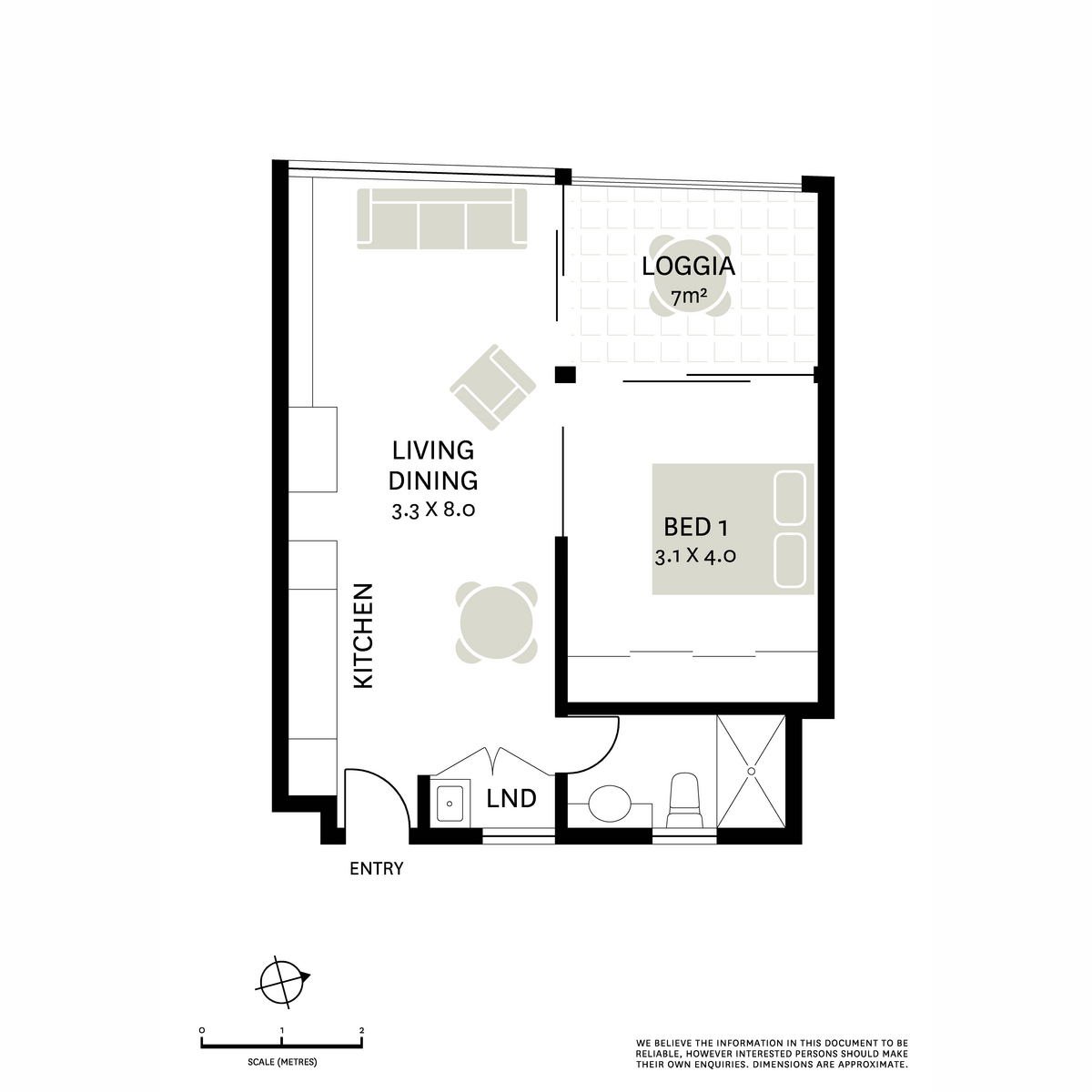 Floorplan of Homely apartment listing, 2.29/517 Elizabeth Street, Surry Hills NSW 2010
