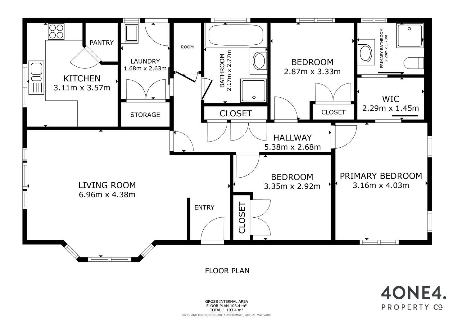 Floorplan of Homely house listing, 27 Fouche Avenue, Old Beach TAS 7017