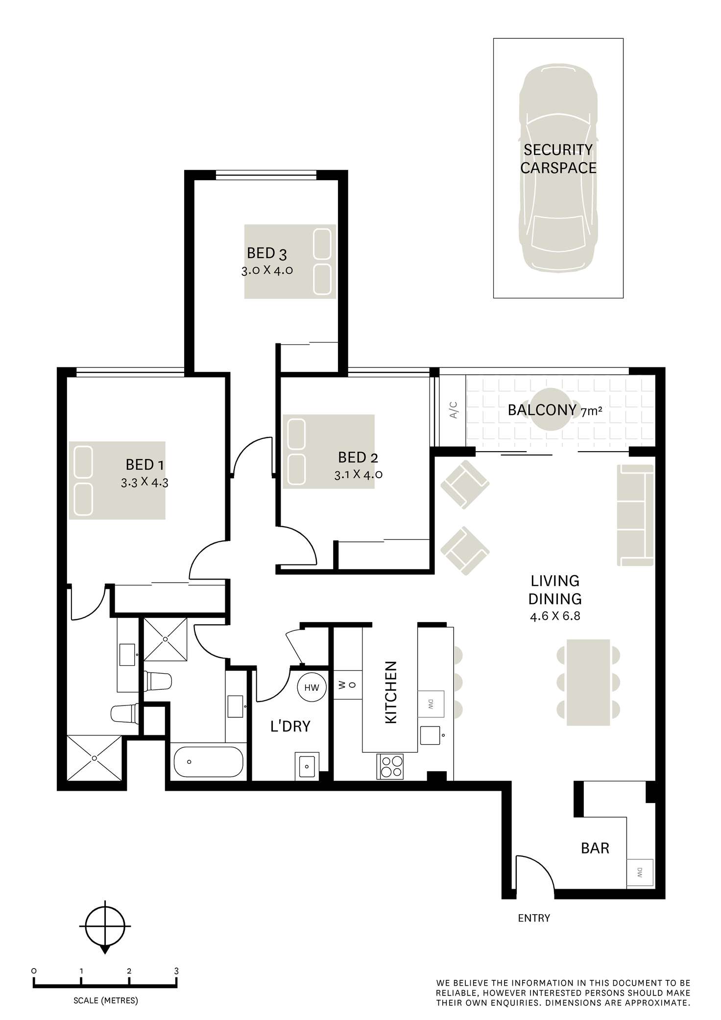 Floorplan of Homely apartment listing, 31/11-33 Maddison Street, Redfern NSW 2016