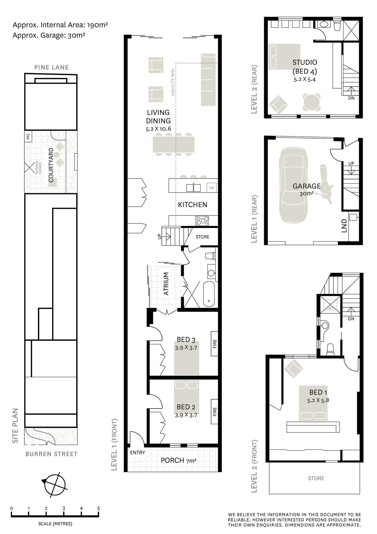 Floorplan of Homely house listing, 71 Burren Street, Newtown NSW 2042