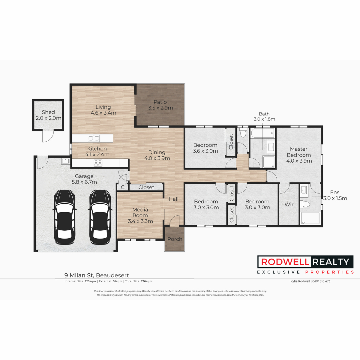 Floorplan of Homely house listing, 9 Milan Street, Beaudesert QLD 4285