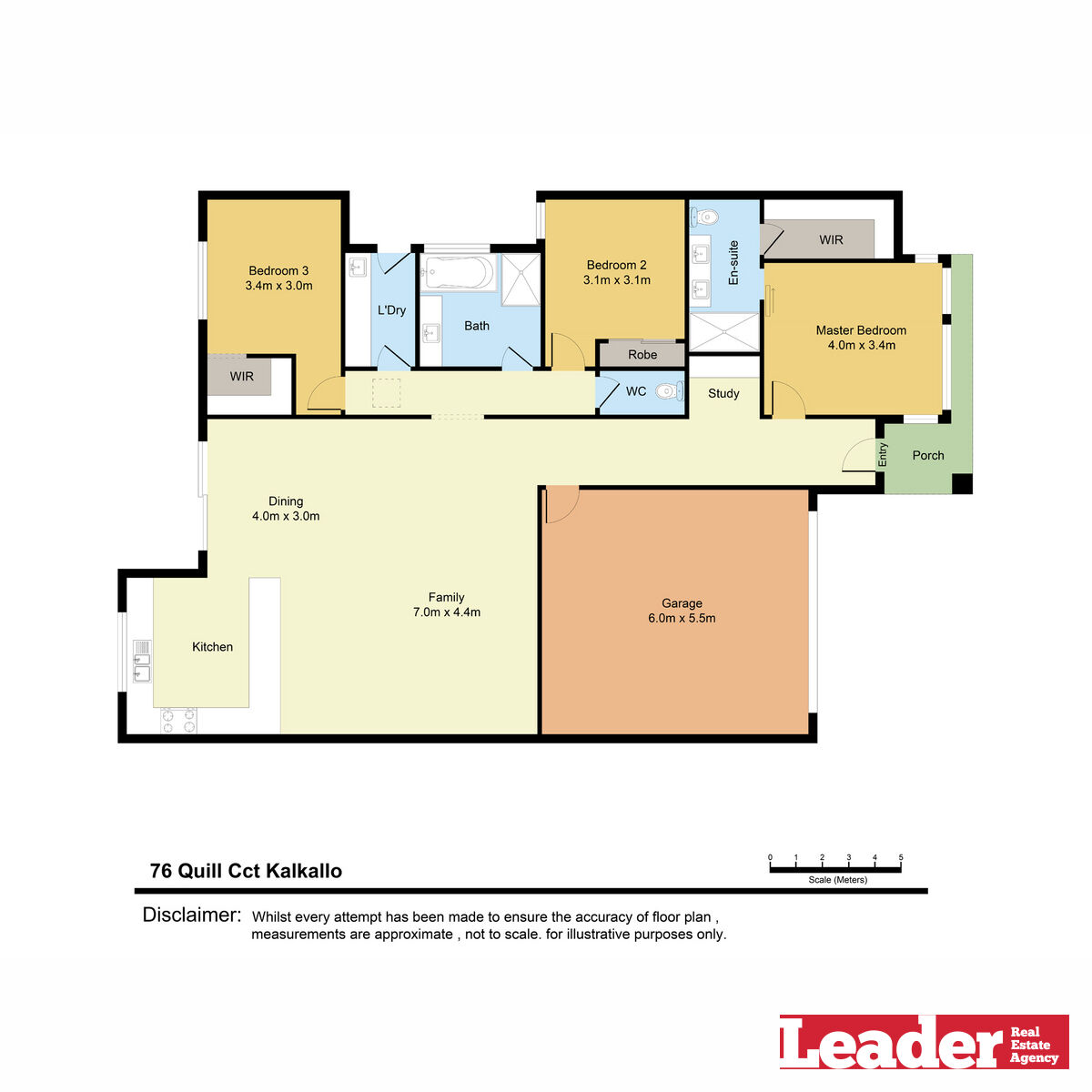 Floorplan of Homely house listing, 76 Quill Circuit, Kalkallo VIC 3064