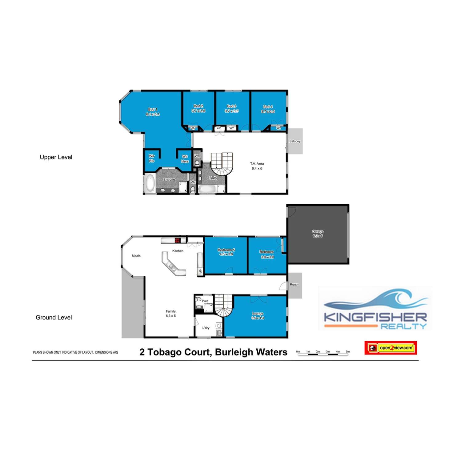 Floorplan of Homely house listing, 2 Tobago Court, Burleigh Waters QLD 4220
