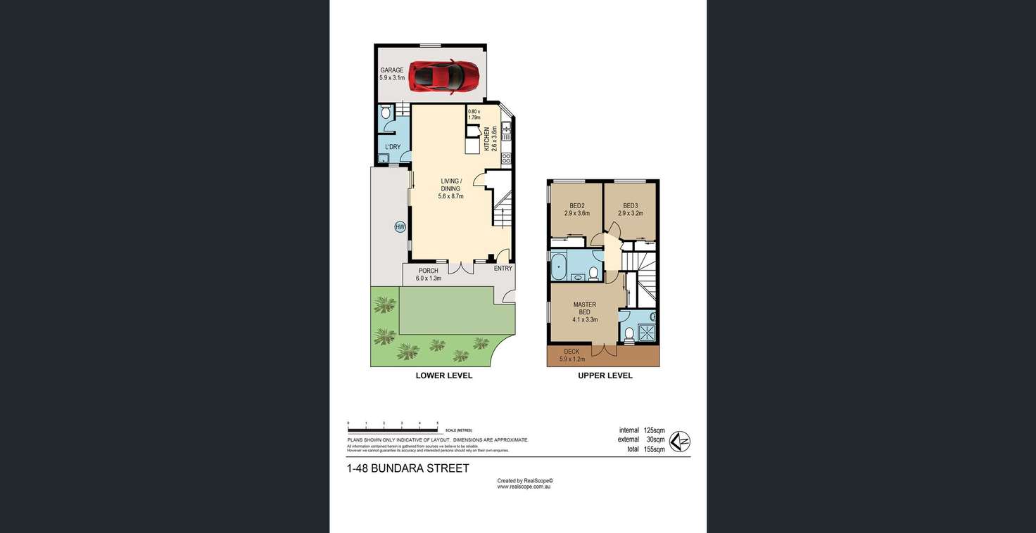 Floorplan of Homely townhouse listing, 1/48 Bundara Street, Morningside QLD 4170