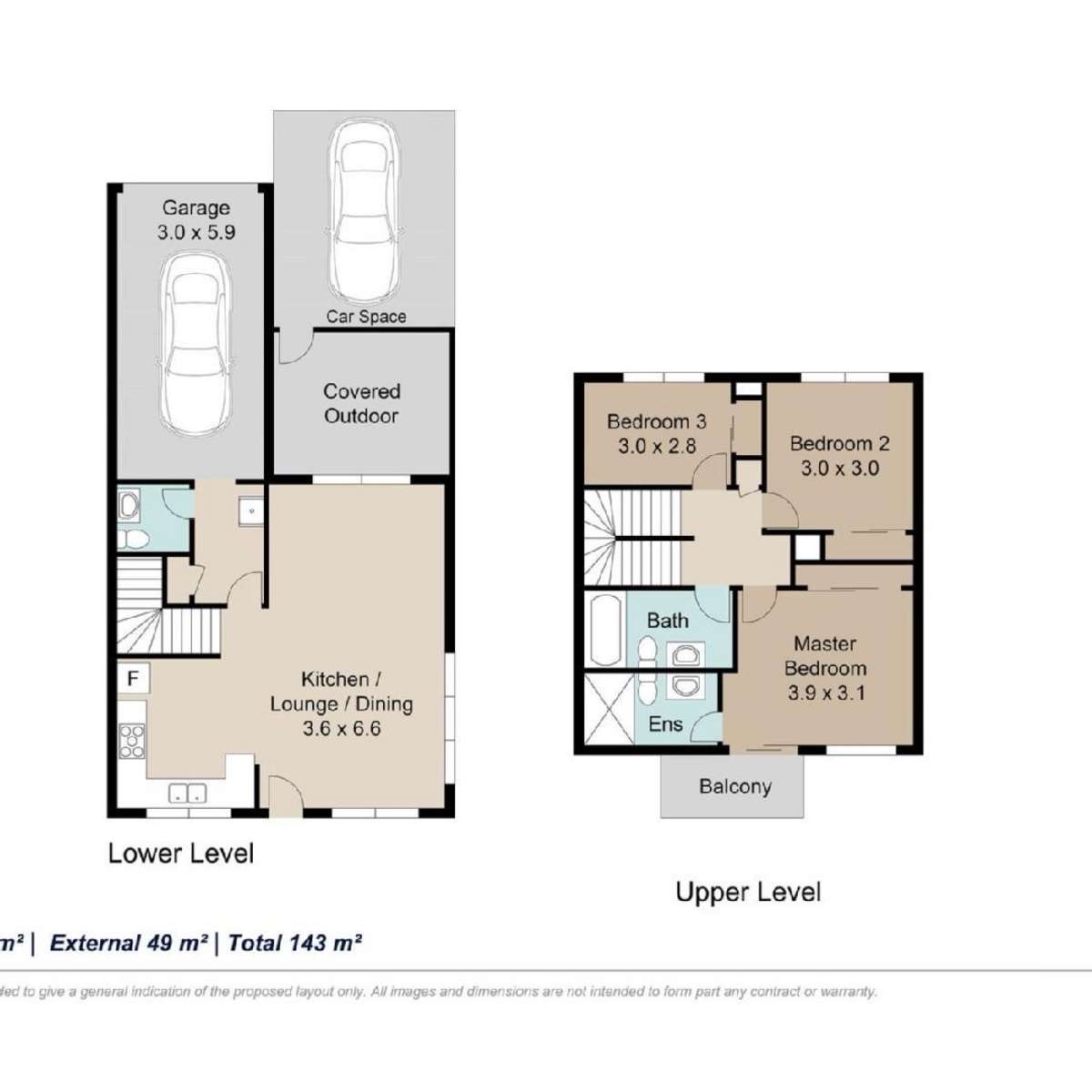 Floorplan of Homely townhouse listing, 12/115 Todds Road, Lawnton QLD 4501