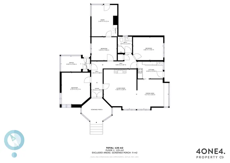 Floorplan of Homely house listing, 1 Riverview Parade, Rosetta TAS 7010