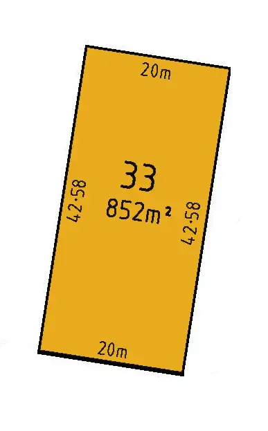 Floorplan of Homely land listing, LOT 33 Snow Gum Road, Heyfield VIC 3858