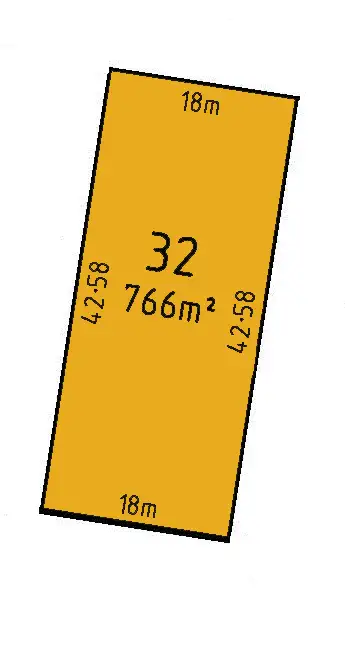 Floorplan of Homely land listing, LOT 32 Snow Gum Road, Heyfield VIC 3858