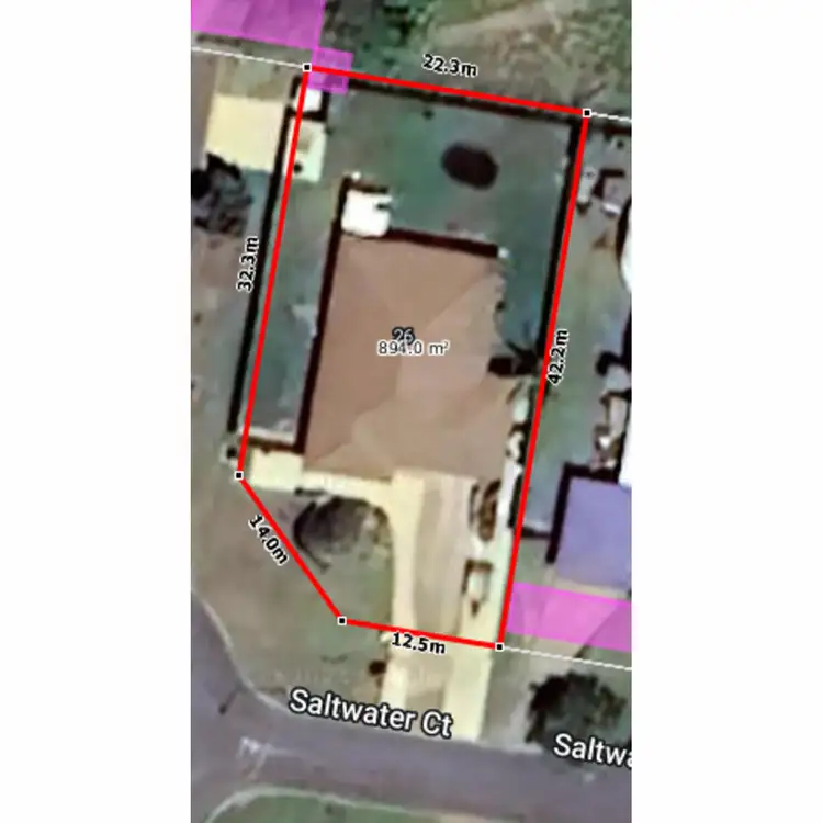 Floorplan of Homely house listing, 26 Saltwater Court, Mulambin QLD 4703