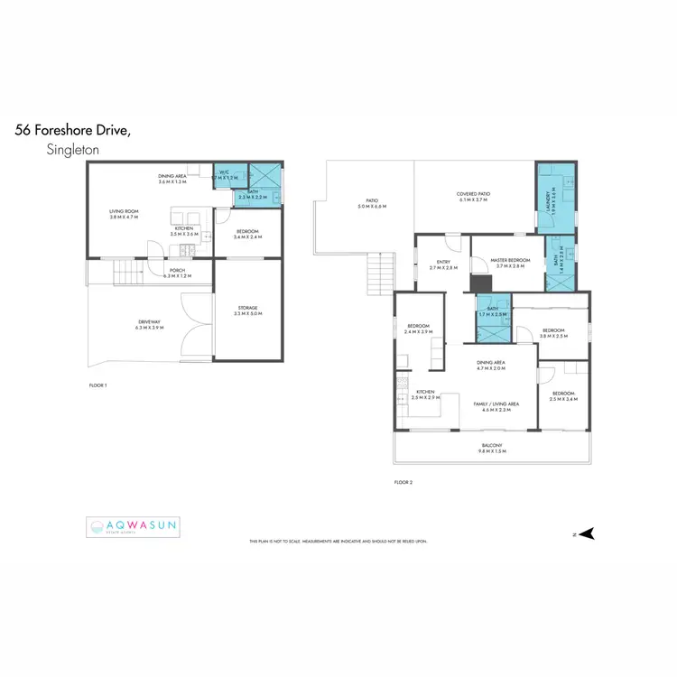 Floorplan of Homely house listing, 56 Foreshore Drive, Singleton WA 6175