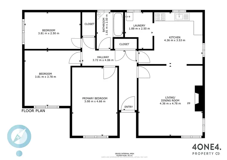 Floorplan of Homely house listing, 33 Walker Crescent, Bridgewater TAS 7030