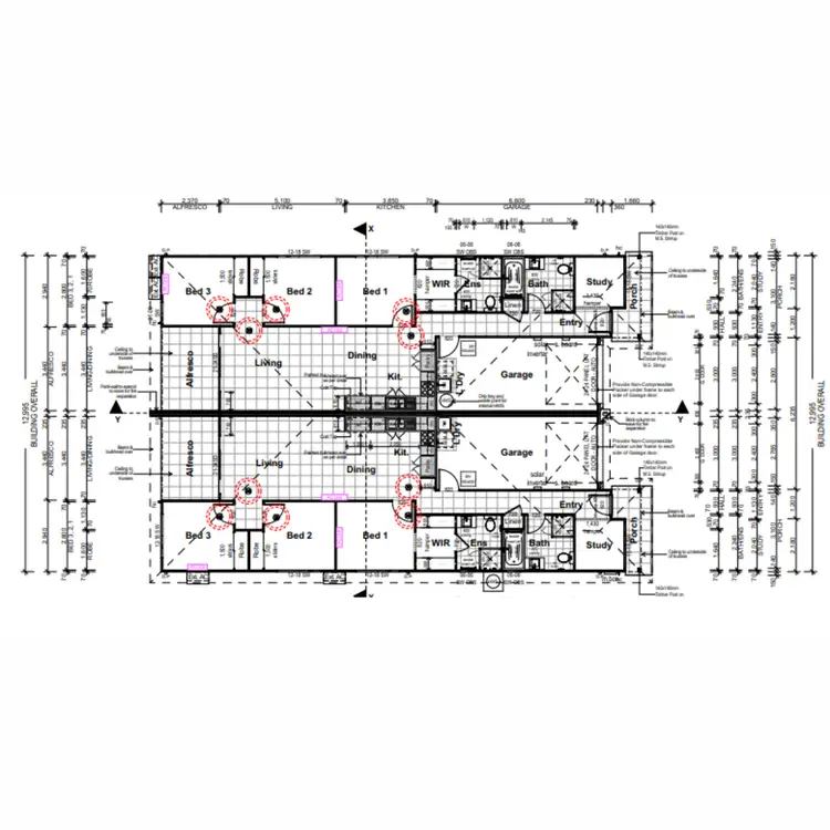 Floorplan of Homely semi-detached listing, 1/4 Andrea's Way, Ripley QLD 4306