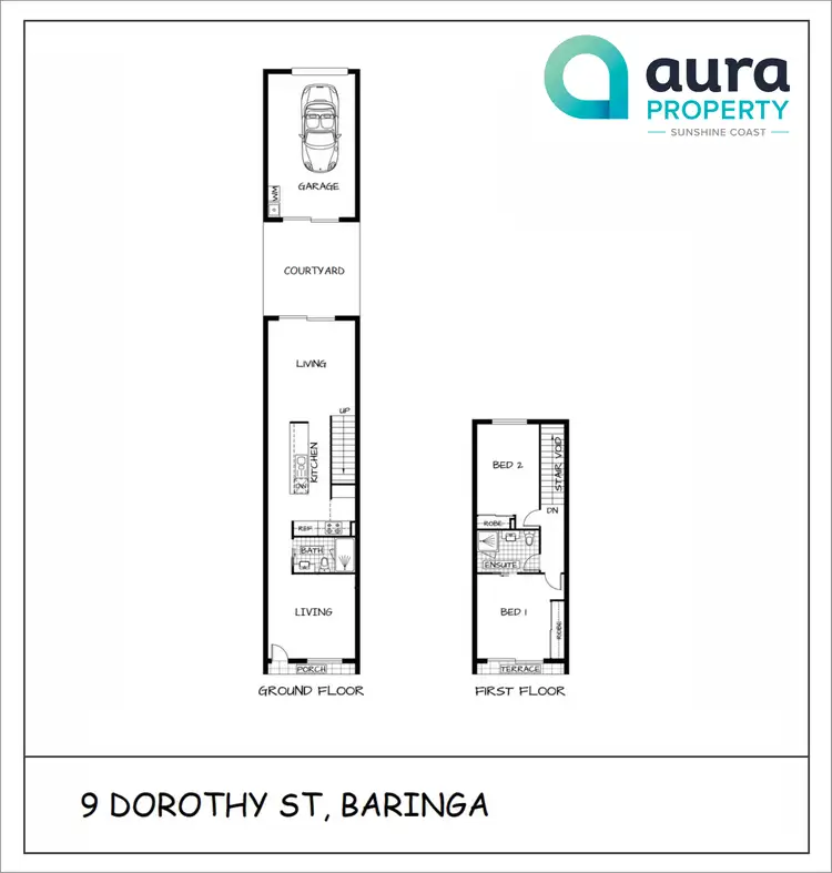 Floorplan of Homely house listing, 9 Dorothy Street, Baringa QLD 4551