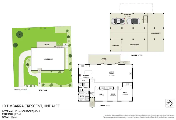 Floorplan of Homely house listing, 10 Timbarra Crescent, Jindalee QLD 4074