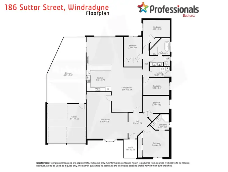 Floorplan of Homely house listing, 186 Suttor Street, Windradyne NSW 2795