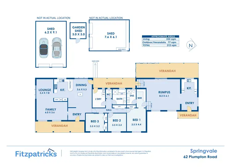Floorplan of Homely house listing, 62 Plumpton Road, Springvale NSW 2650