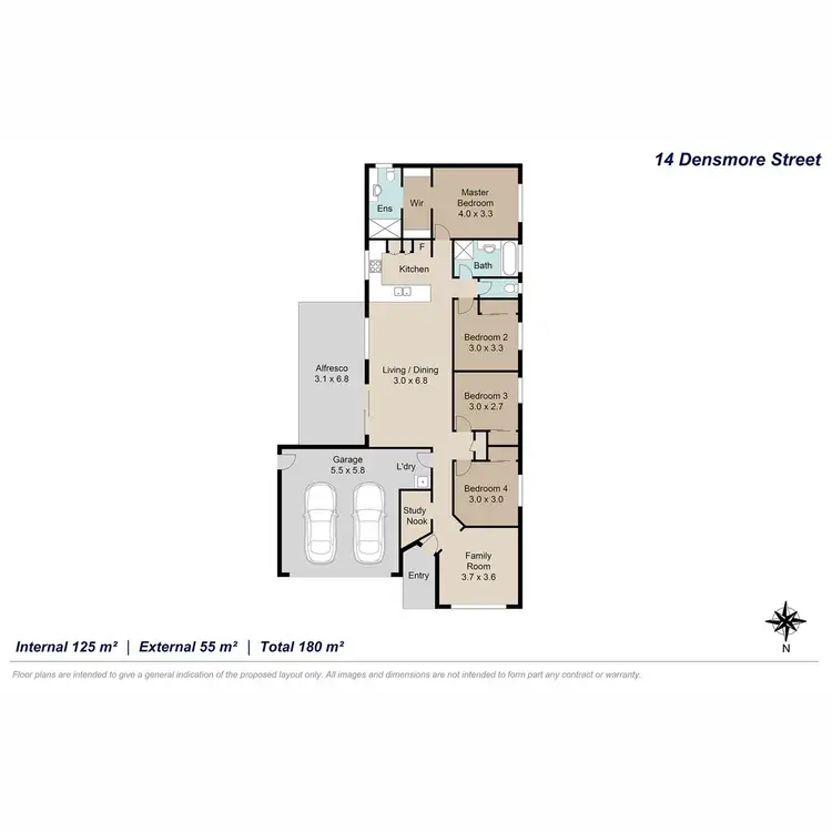 Floorplan of Homely house listing, 14 Densmore Street, Bracken Ridge QLD 4017